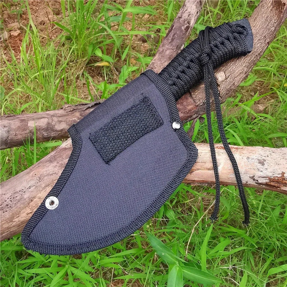 Doom Blade Full Tang Outdoor Camping Axe With Nylon Sheath