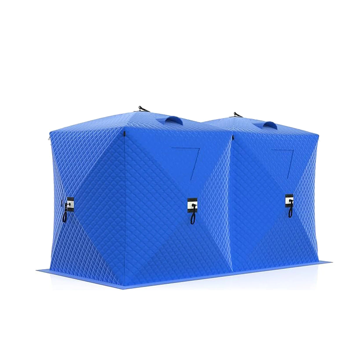 Insulated Pop Up Ice Fishing Tent Portable Windproof Thermal Shelter