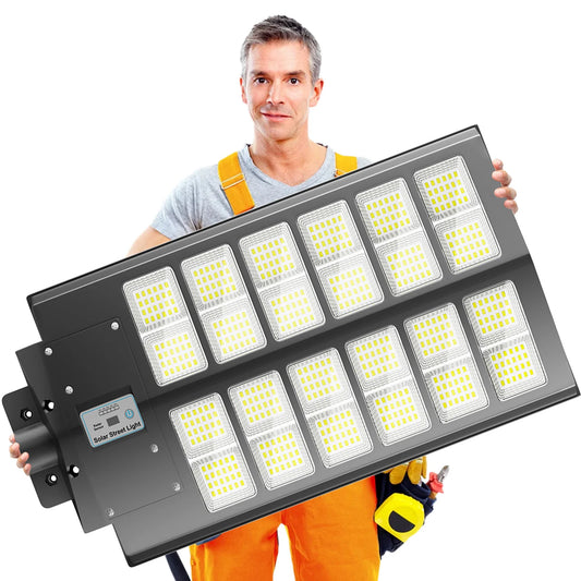 Solar LED Flood Light With Motion Sensor And Remote Control