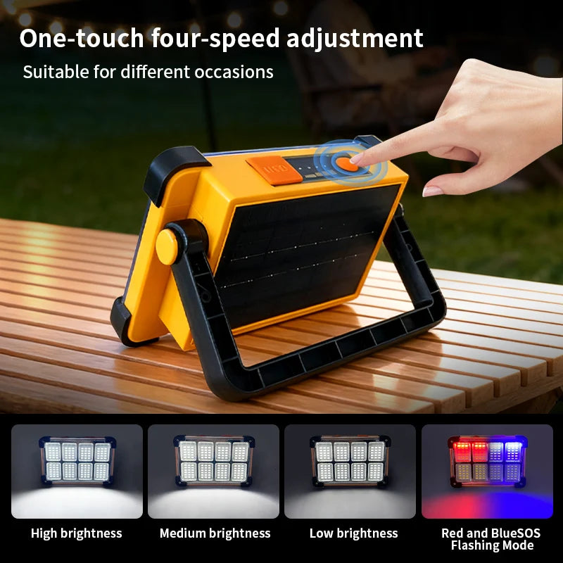 Morglad Rechargeable LED Work Light For Camping And Outdoor Use