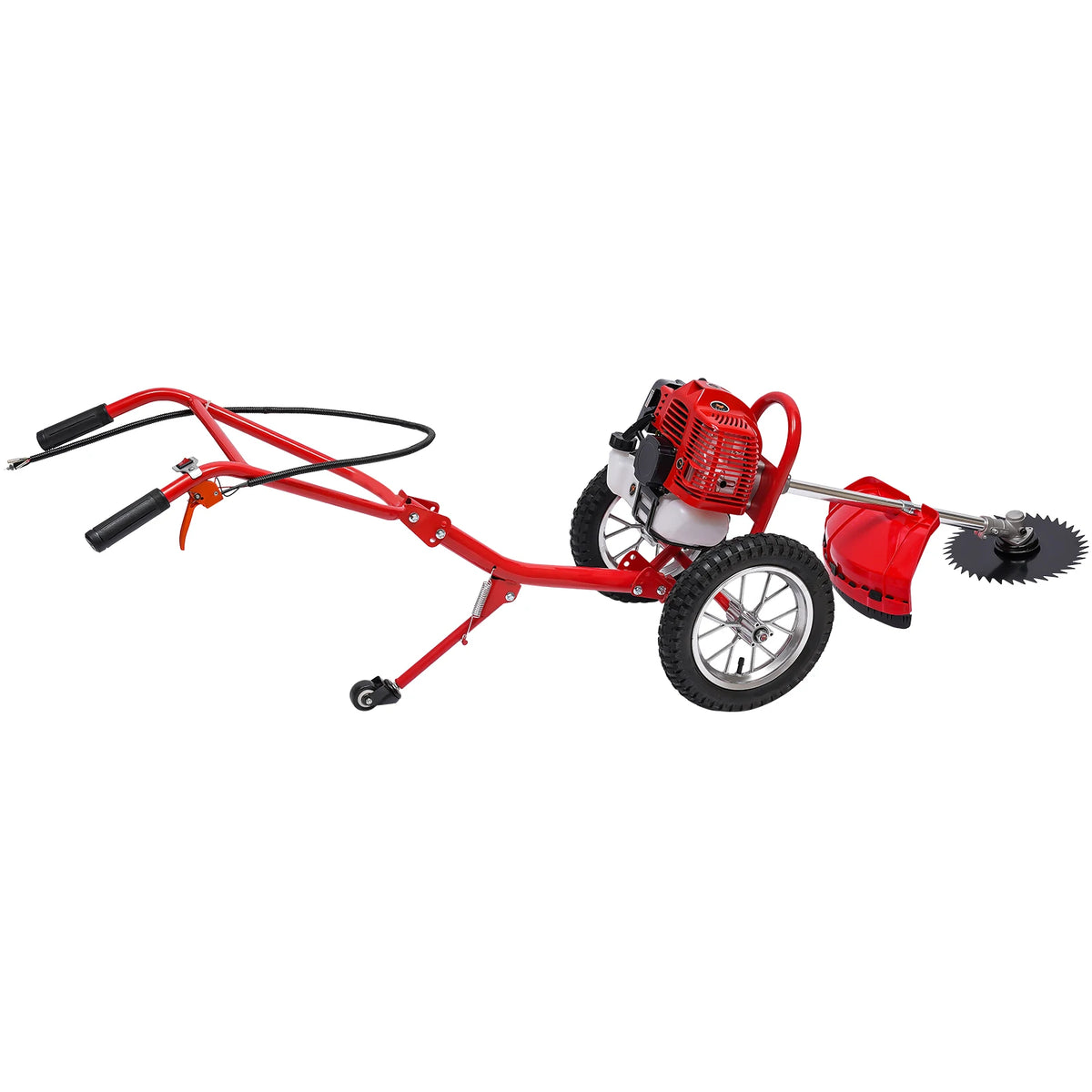 Bymaocar Gas Powered Push Lawn Mower and Garden Edger