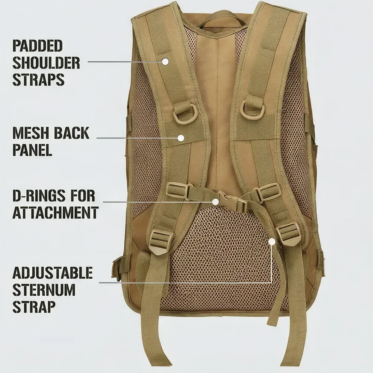 ReFire Gear Hunting Rucksack With Molle System For Outdoor Adventure