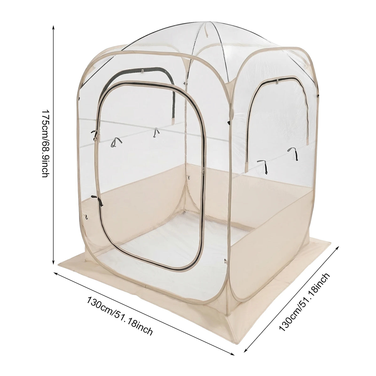 Bymaocar Automatic Transparent Outdoor Viewing Tent