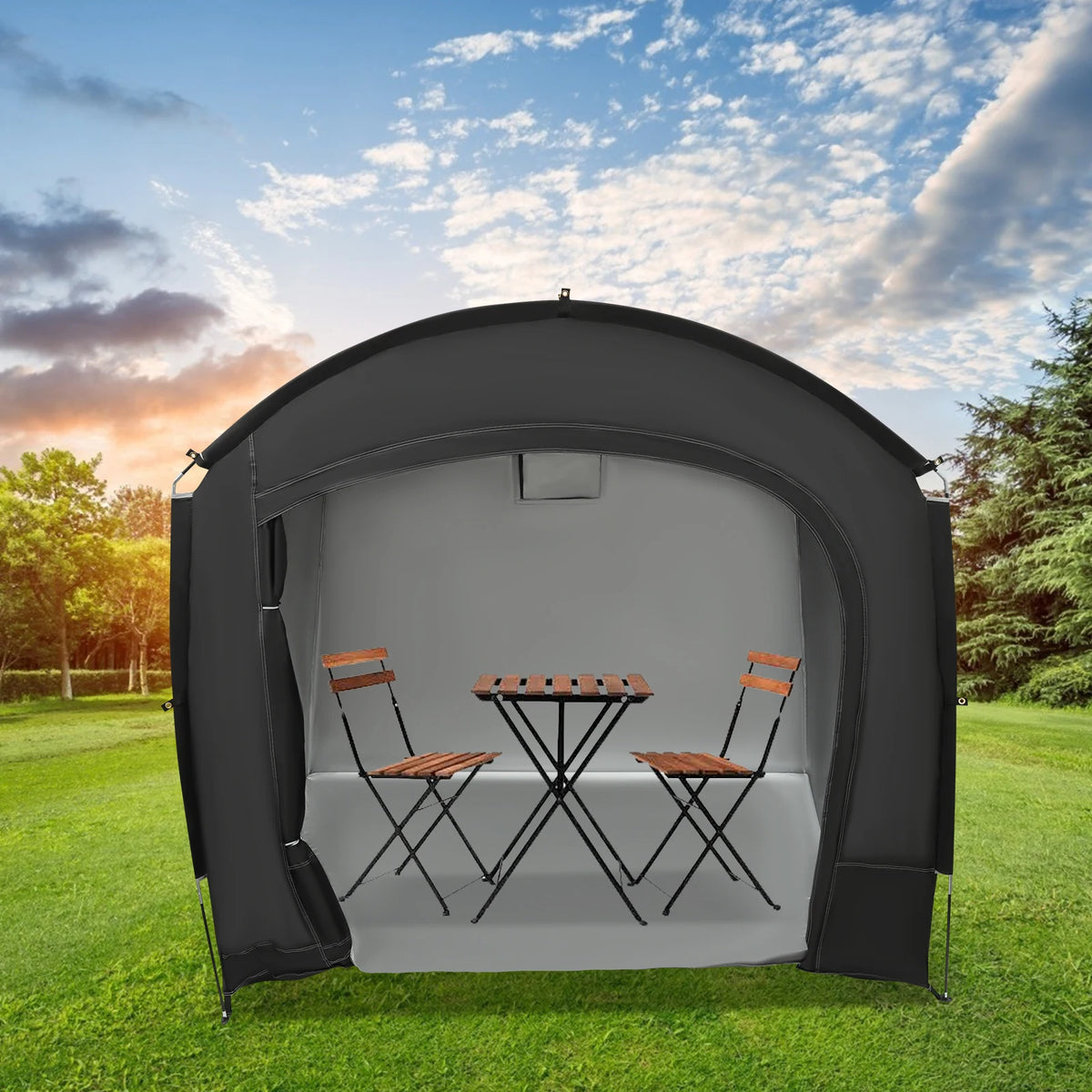 Portable Waterproof Bike Storage Shed For Multiple Bicycles