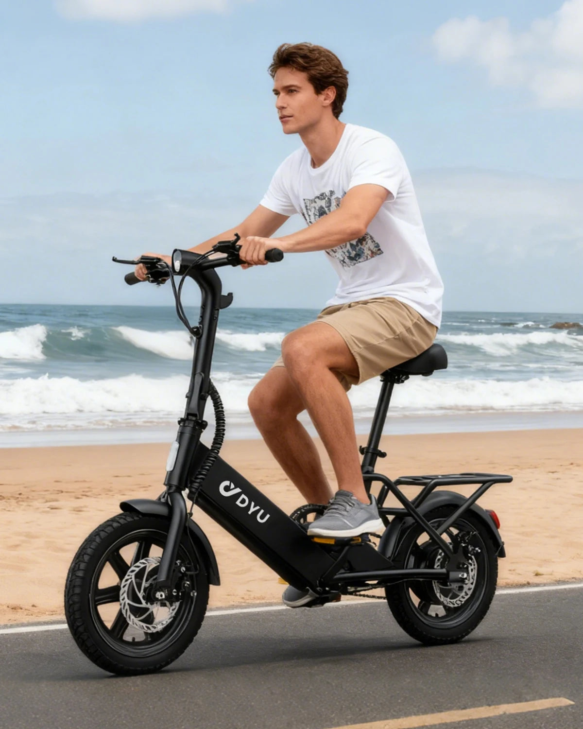 Dyu C3 Folding Electric Bike 500w Motor 280wh Battery