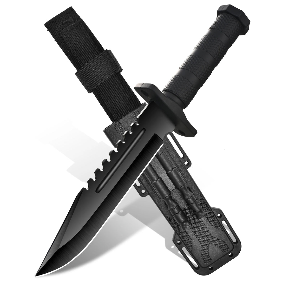 Gdekls Stainless Steel Outdoor Survival Knife For Camping Hiking