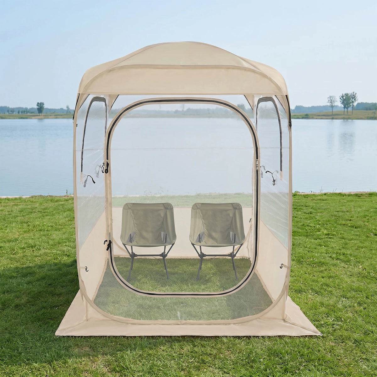 Bymaocar Automatic Transparent Outdoor Viewing Tent