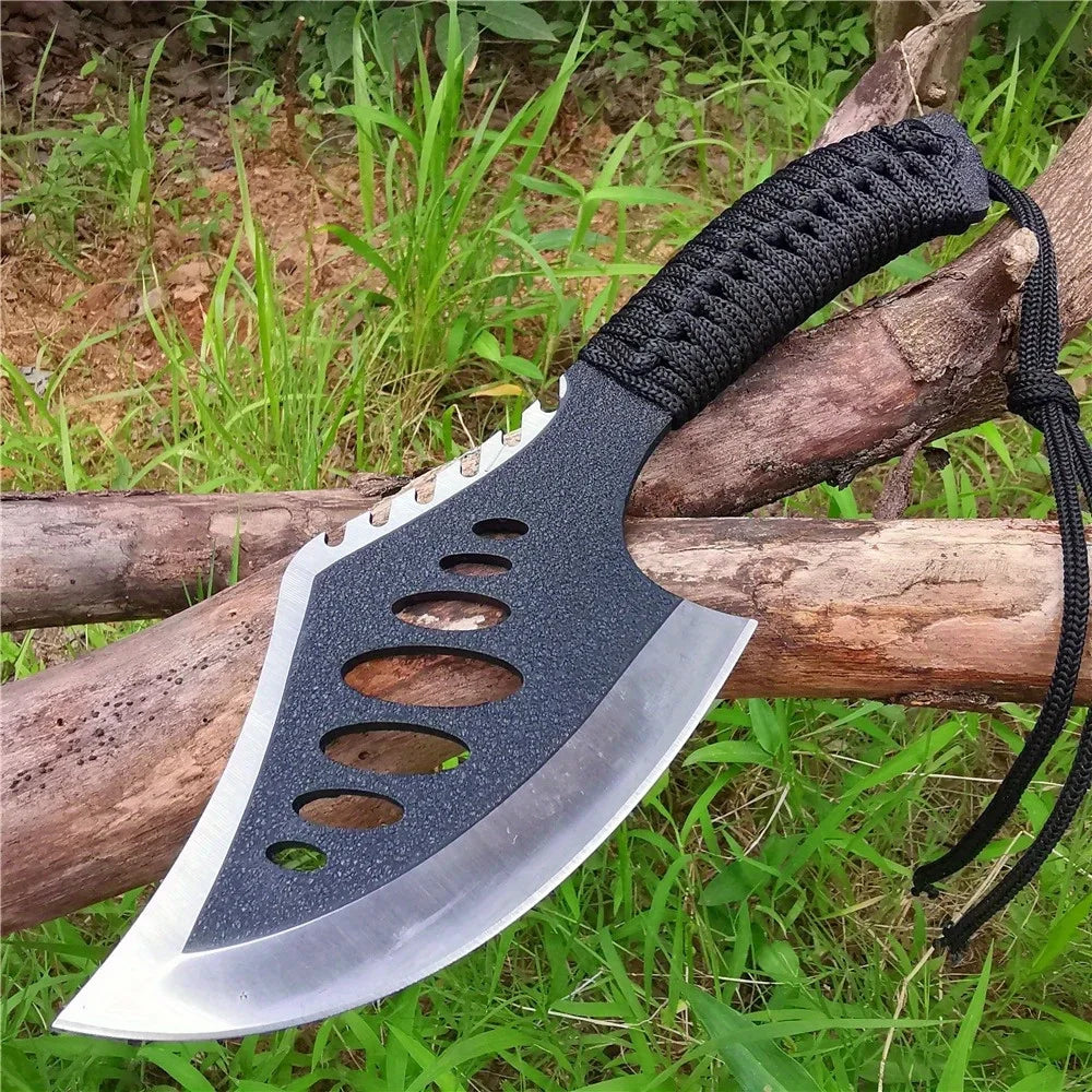 Doom Blade Full Tang Outdoor Camping Axe With Nylon Sheath