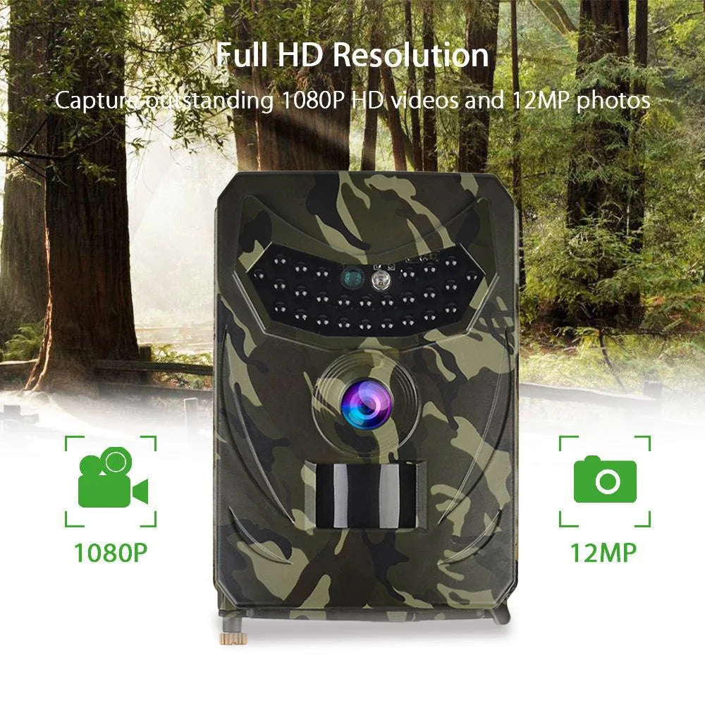 Tensdarcam Night Vision Trail Camera With Motion Activated Wildlife Detection