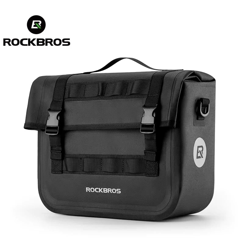 Rockbros Waterproof Bicycle Saddle Bag With Multi Compartment Storage