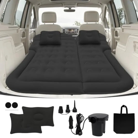 Inflatable Car Air Mattress Portable Camping Bed For SUV Travel