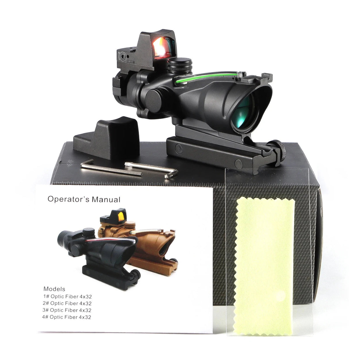 Nabila Adjustable Red Dot Rifle Scope For Hunting And Tactical