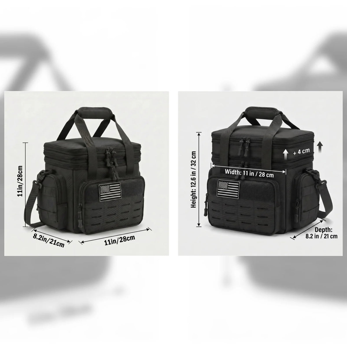 ReFire Gear Insulated Tactical Cooler Bag For Outdoor Picnics