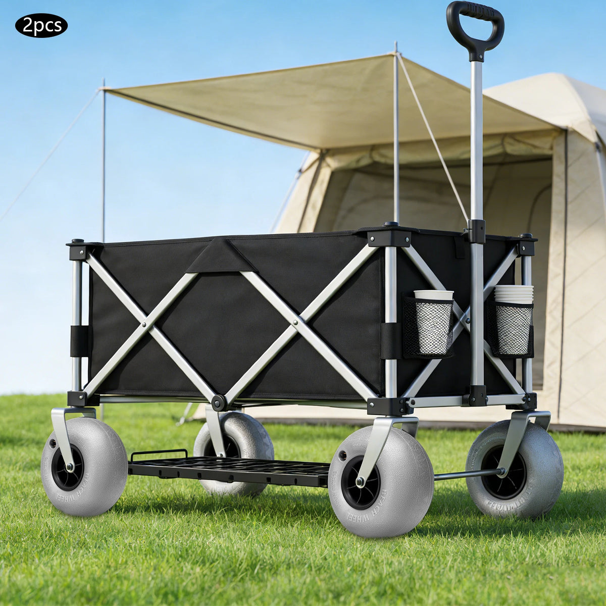 Beach Inflatable Replacement Wheels For Kayak Canoe And Boat Carts