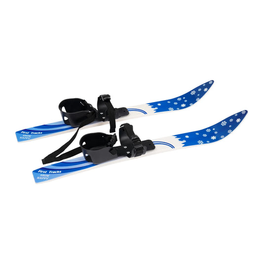 Kids Ski Set With Poles Durable ABS Construction For Beginners
