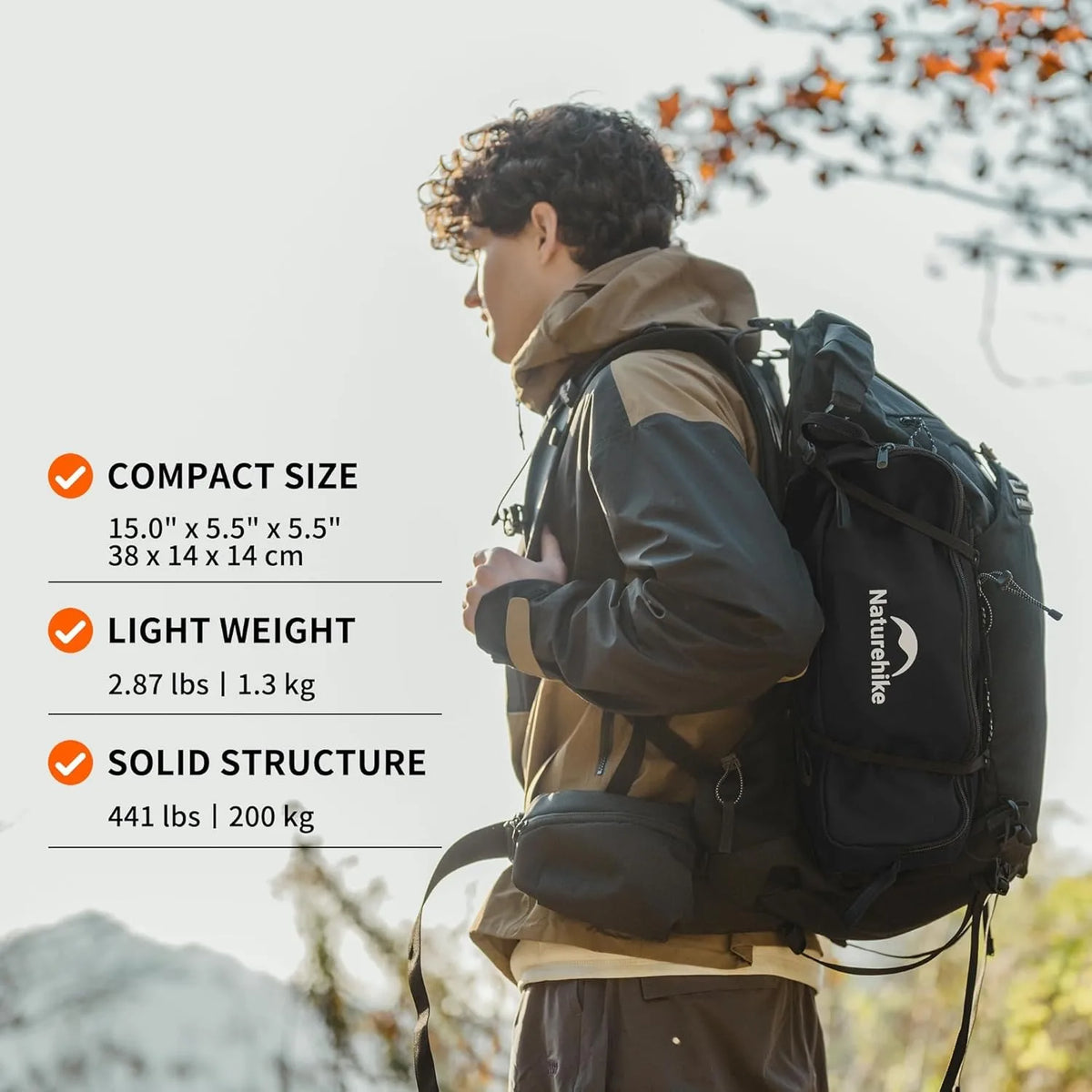Naturehike Ultralight Folding Aluminum Camping Chair for Hiking and Fishing