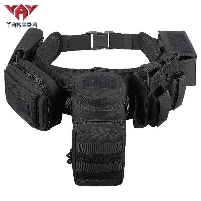 Yakeda Tactical Battle Belt Duty Kit For Law Enforcement