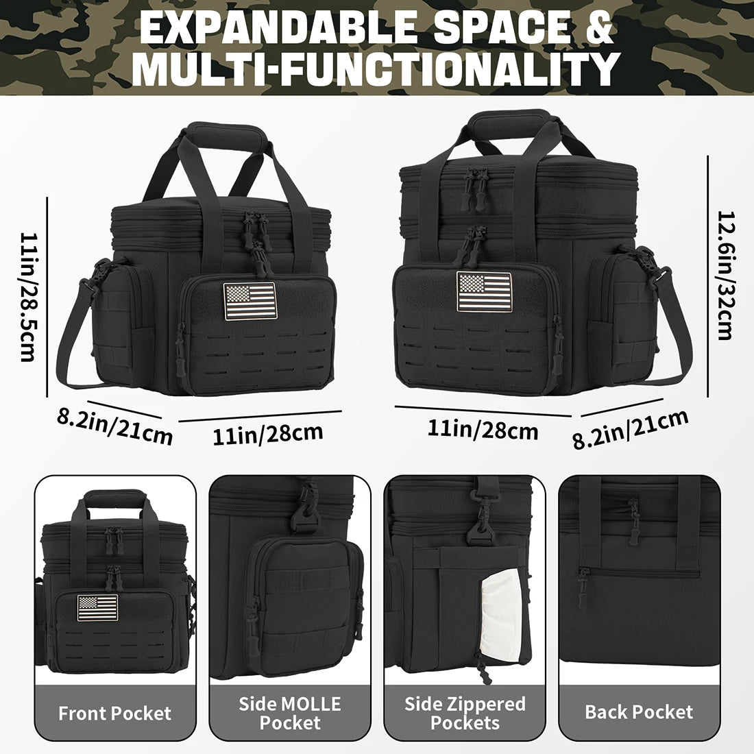ReFire Gear Tactical Insulated Lunch Box And Cooler Bag
