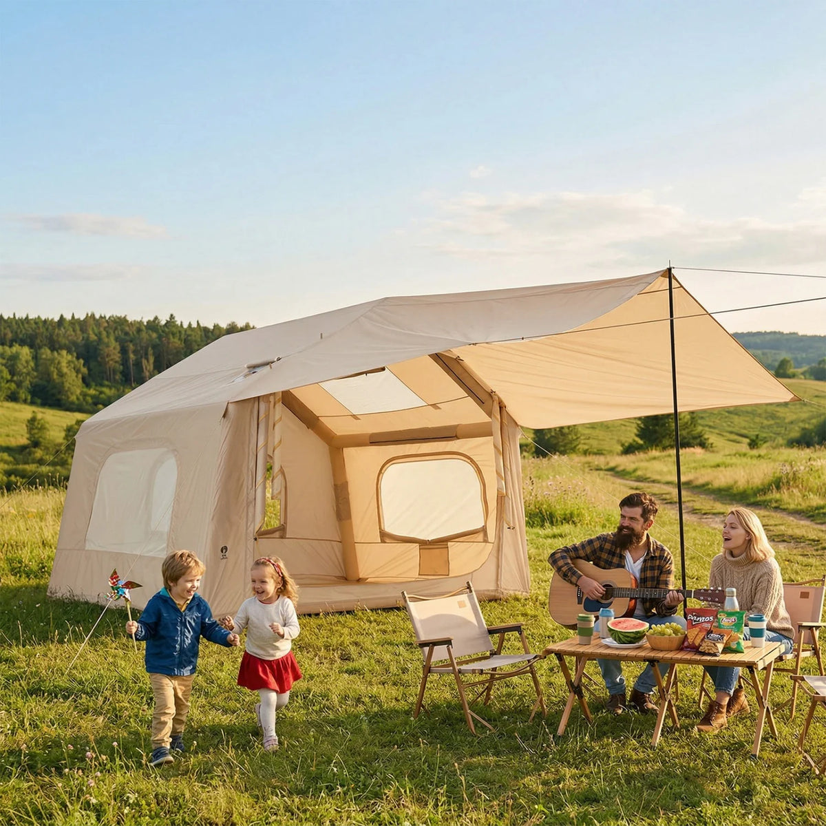 HiMISS Inflatable Camping Tent Quick Setup Outdoor Shelter