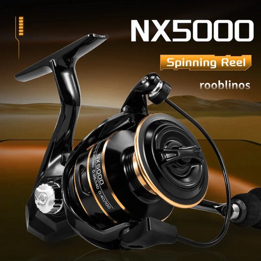J BARZILLAI NX Metal Spinning Fishing Reel For Ocean Fishing