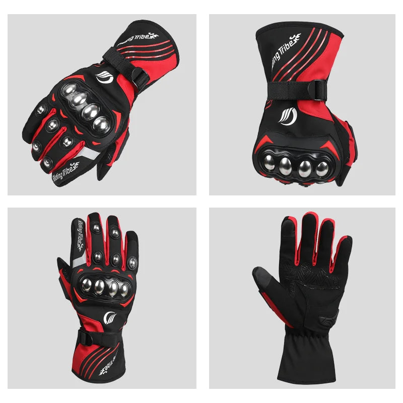 Winter Motorcycle Gloves For Cycling Skiing And Outdoor Sports