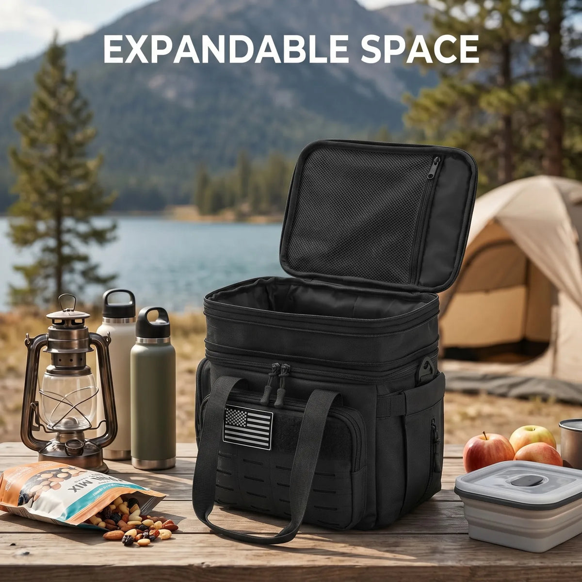 ReFire Gear Insulated Tactical Cooler Bag For Outdoor Picnics