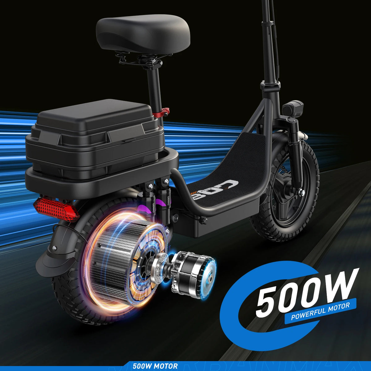 UPlee GQ8 Electric Bike With Brushless Motor For Adults
