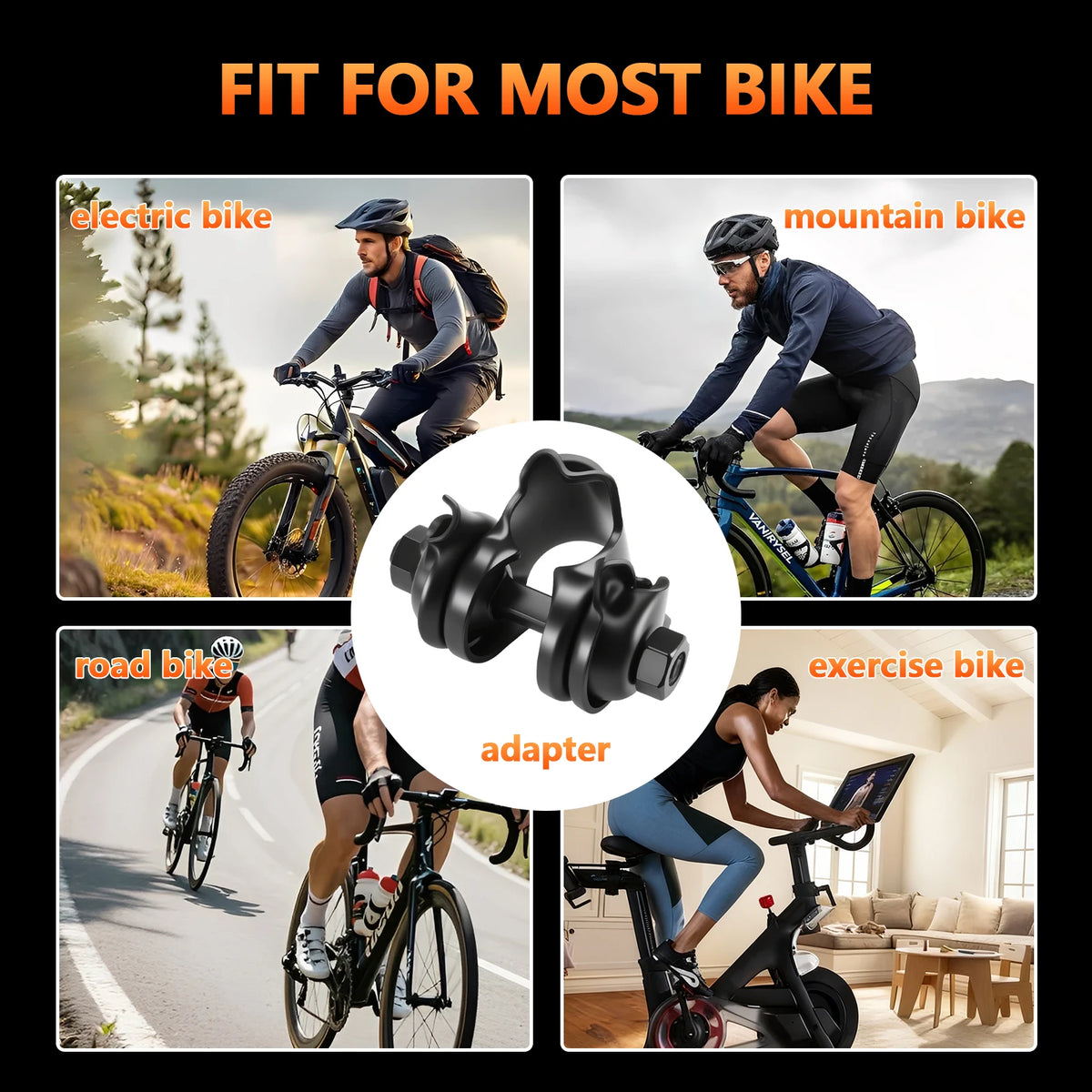 Wide Memory Foam Bicycle Saddle With Shock Absorption For Road Bicycles