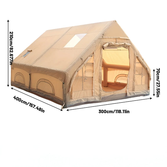 Quick Automatic Inflatable Camping Tent With Skylight And Mesh