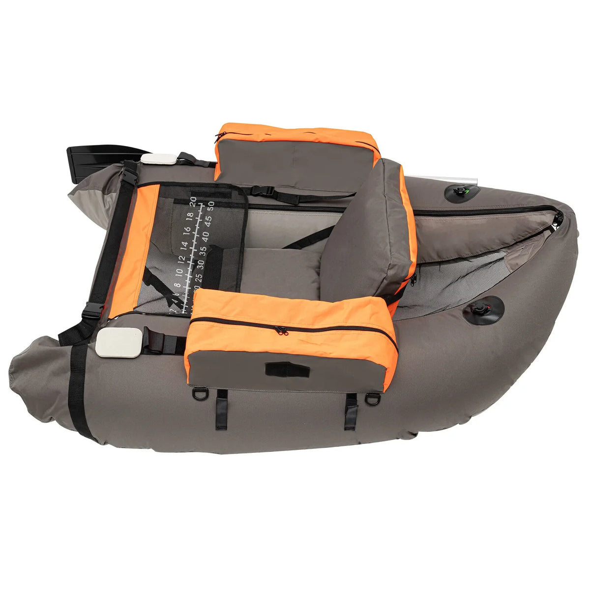 Outdoor Inflatable Fishing Boat With Pump And Adjustable Backrest