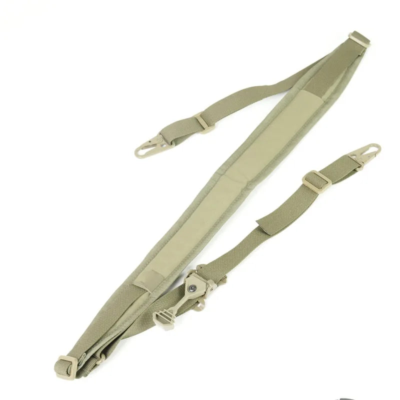 Tactical Two Point Adjustable Rifle Sling With Quick Release Mount