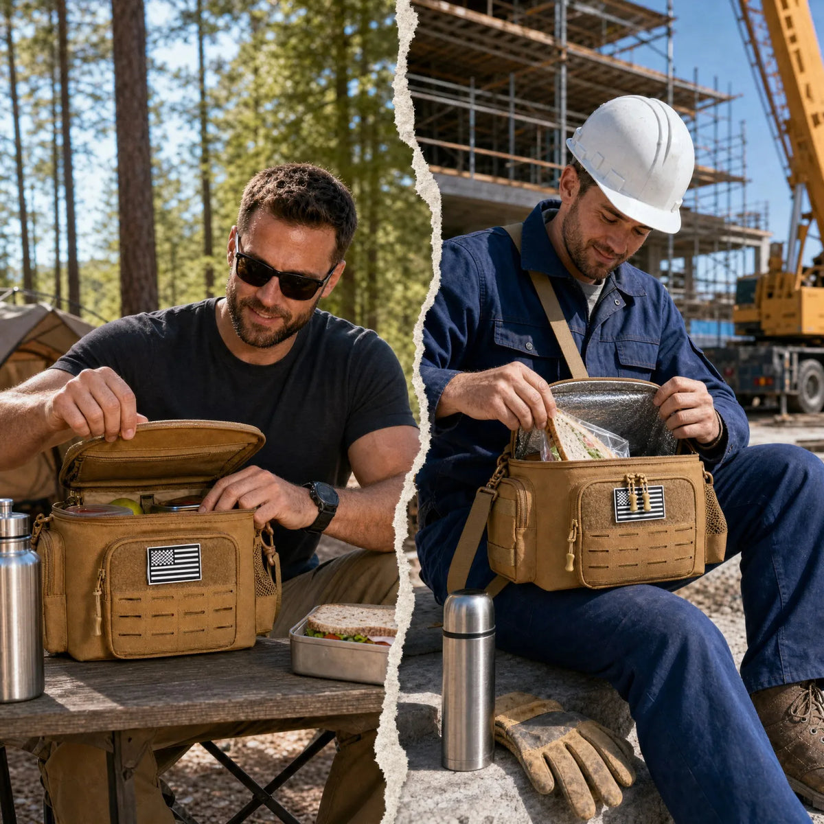 ReFire Gear Tactical Thermal Cooler Lunch Bag For Outdoor Use