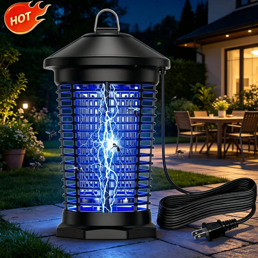 Outdoor Electric Bug Zapper Lantern For Mosquito And Fly Control