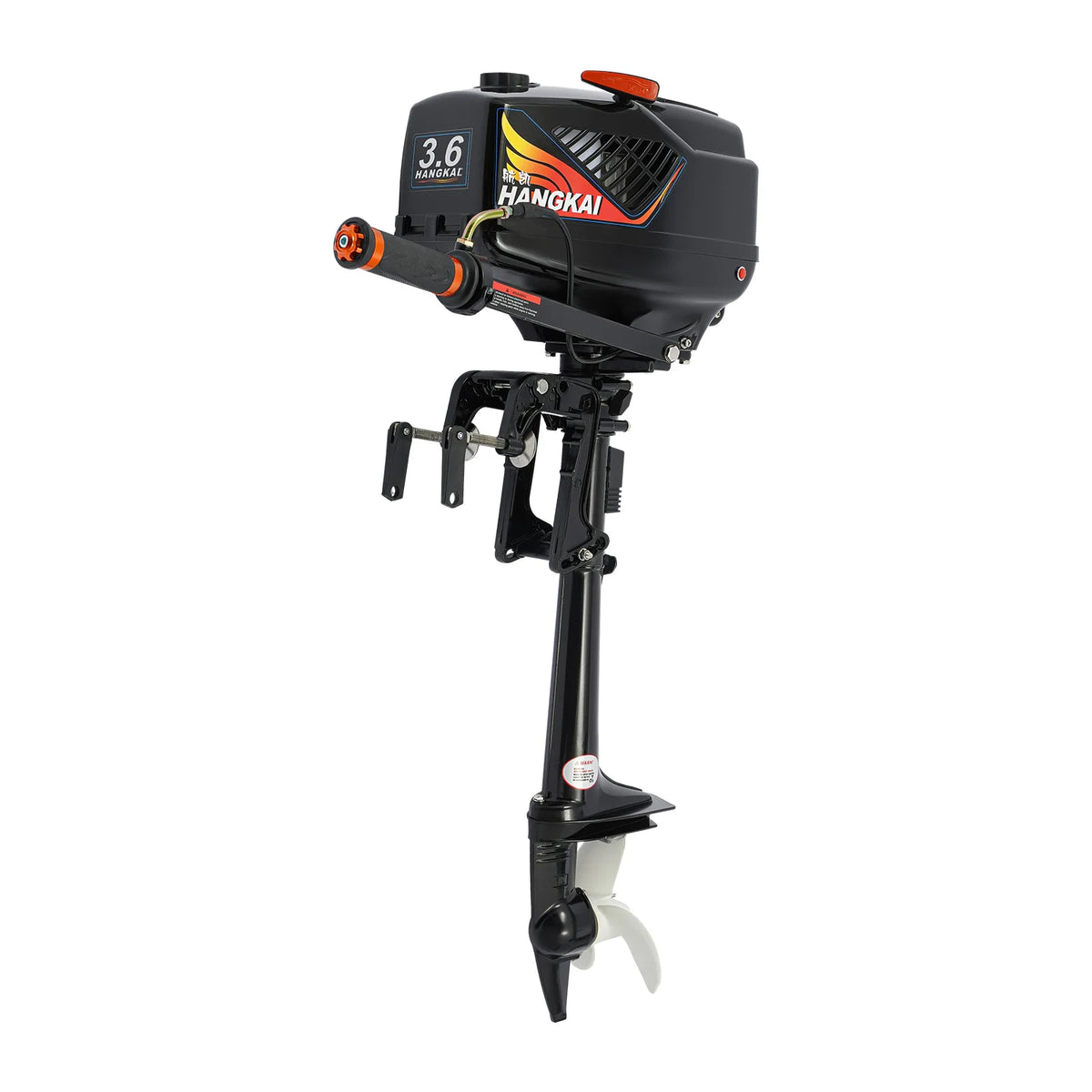 3.6hp Portable Marine Outboard Motor Two Stroke Compact Boat Engine