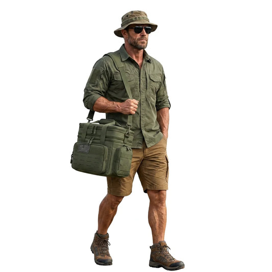 ReFire Gear Insulated Tactical Cooler Bag For Outdoor Picnics