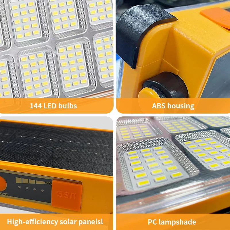 Morglad Rechargeable LED Work Light For Camping And Outdoor Use