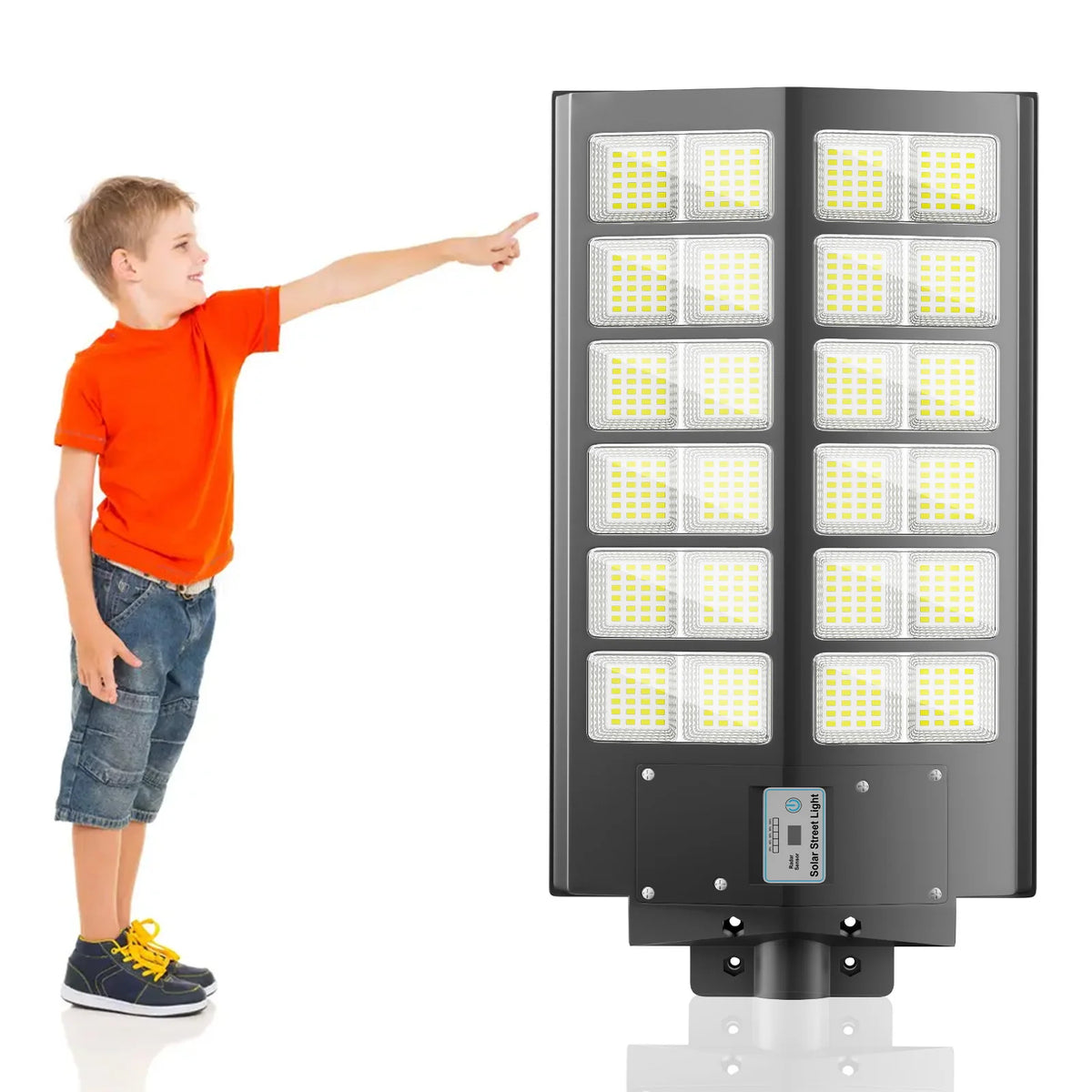 Solar LED Flood Light With Motion Sensor And Remote Control