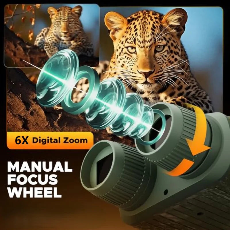 Digital Night Vision Monocular Camera With Infrared For Hunting