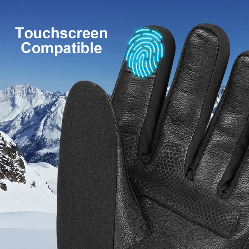 DAY WOLF Heated Motorcycle Gloves Waterproof Rechargeable Winter Gear