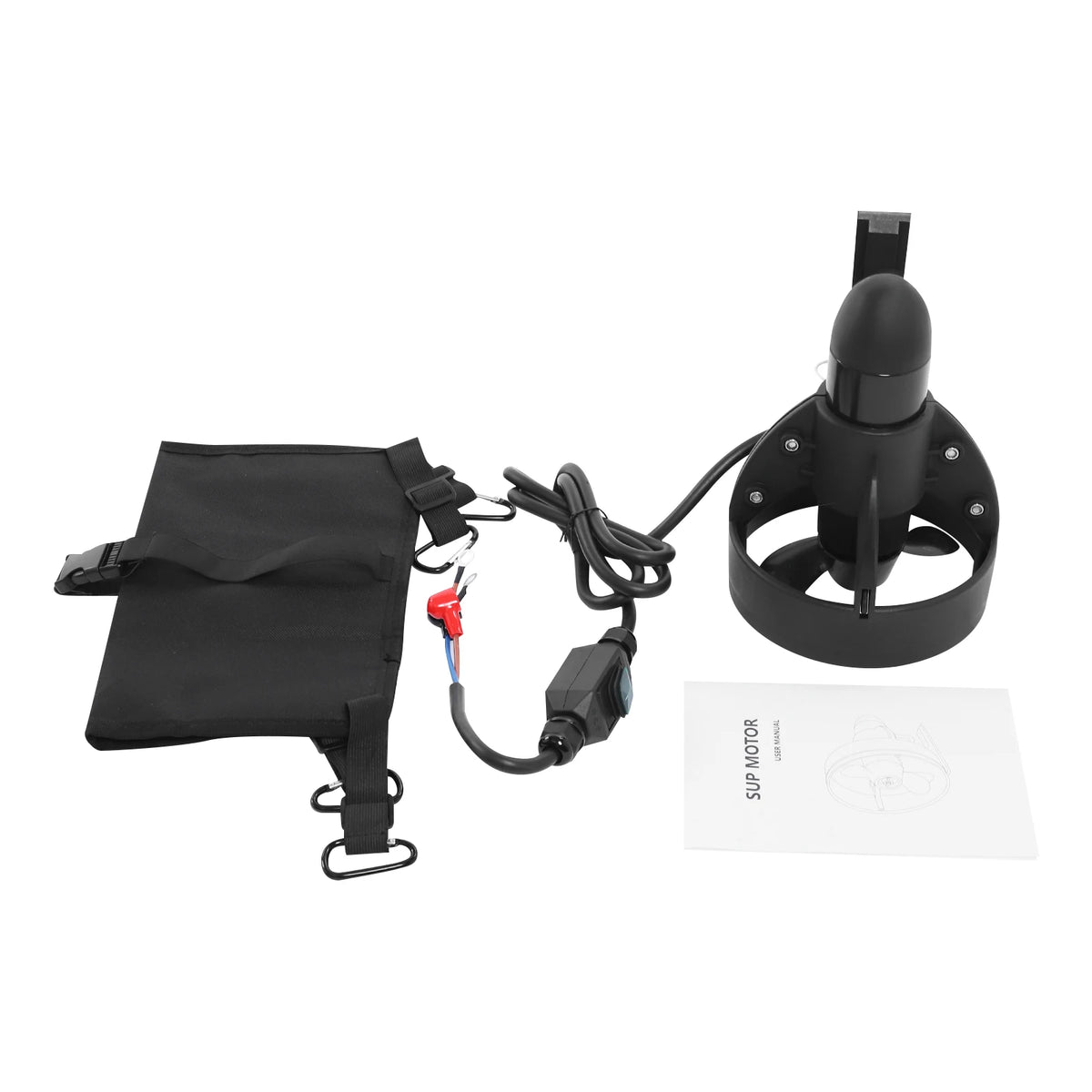 Lightweight 12V Electric SUP Thruster 440 Lbs Dual Blade Design