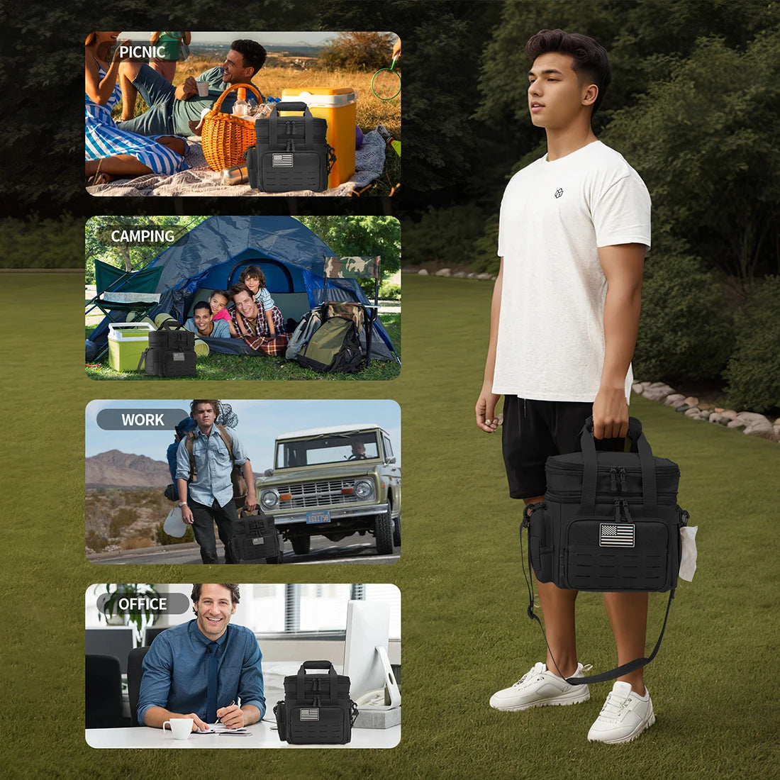 ReFire Gear Tactical Insulated Lunch Box And Cooler Bag