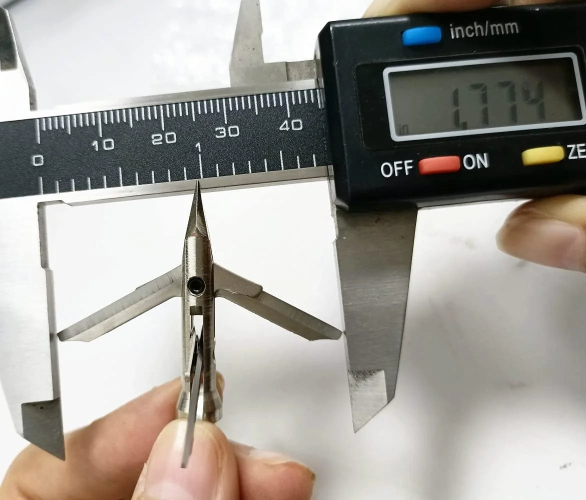 Mechanical Four Blade Hunting Arrow Broadhead For Archery Hunting
