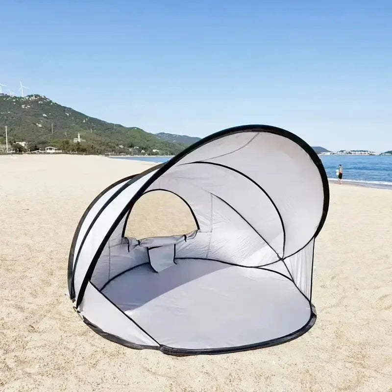 Portable Pop Up Beach Tent With UV Resistant Sun Shade Canopy