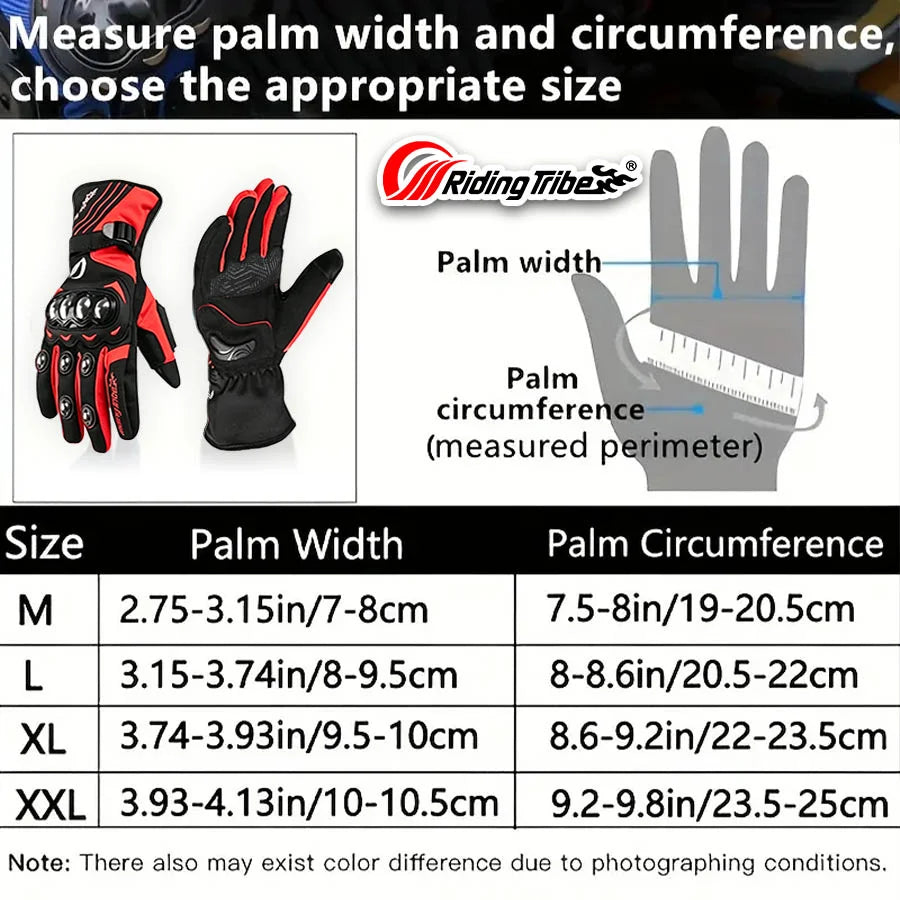 Winter Motorcycle Gloves For Cycling Skiing And Outdoor Sports