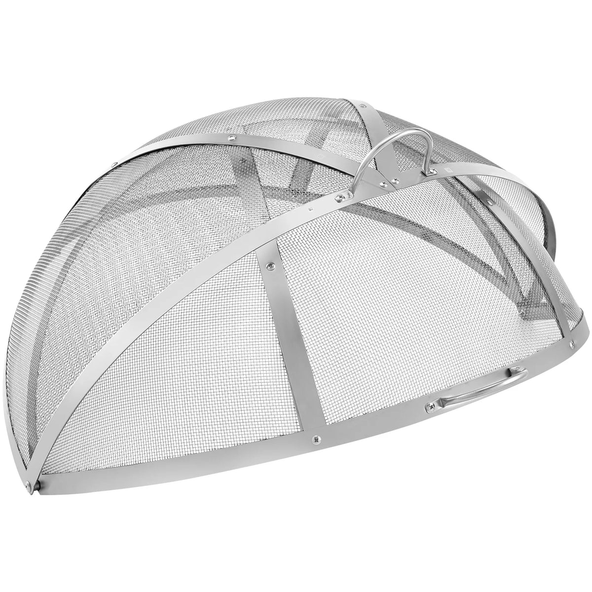 Stainless Steel Outdoor Fire Pit Spark Screen Protective Lid
