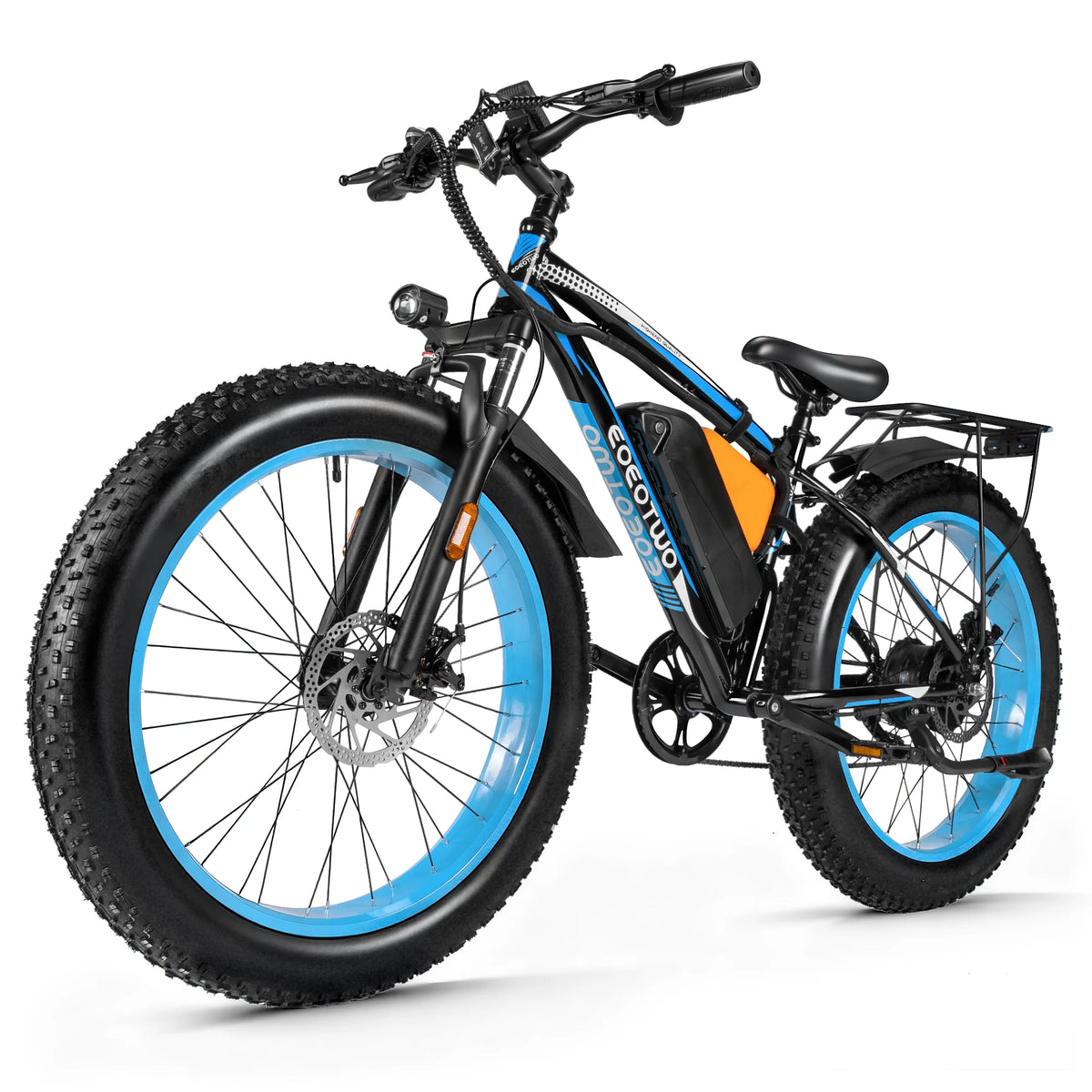 EOEOTWO Fat Tire Electric Bike 1000W 48V 20Ah Mountain Ebike