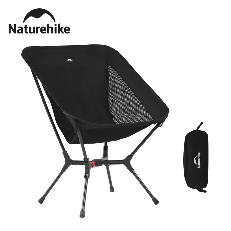 Naturehike Ultralight Folding Aluminum Camping Chair for Hiking and Fishing